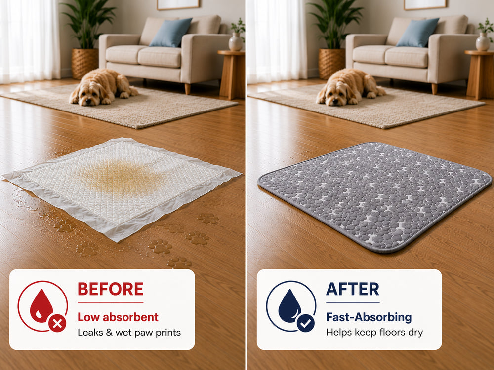 CLEAN FLOORS WITHOUT THE CONSTANT CLEANUP